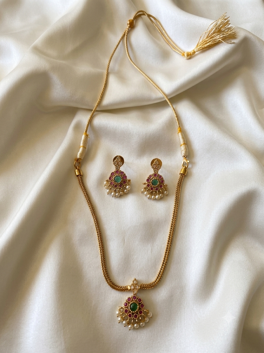 Charu Ad stone necklace