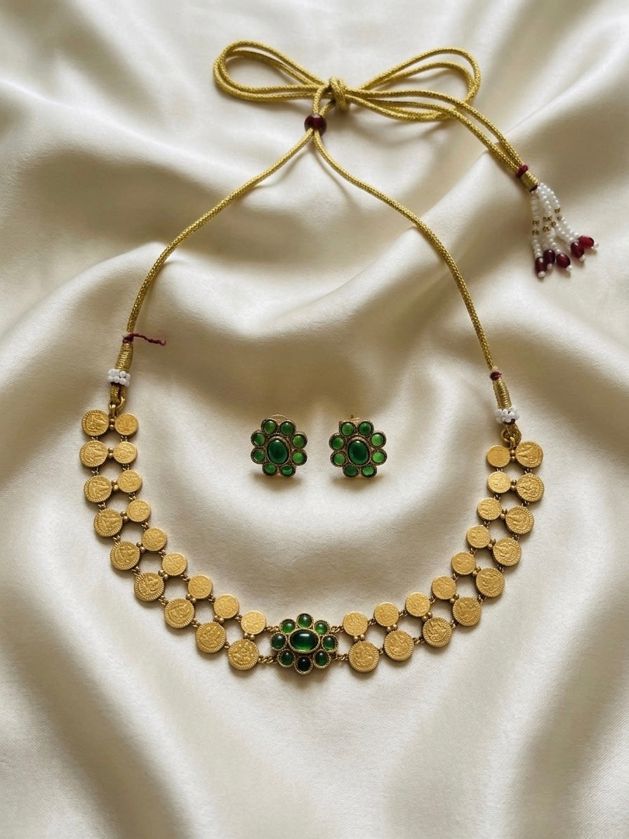 Mithra necklace (Green)