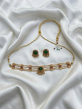 3 layer choker (Green)