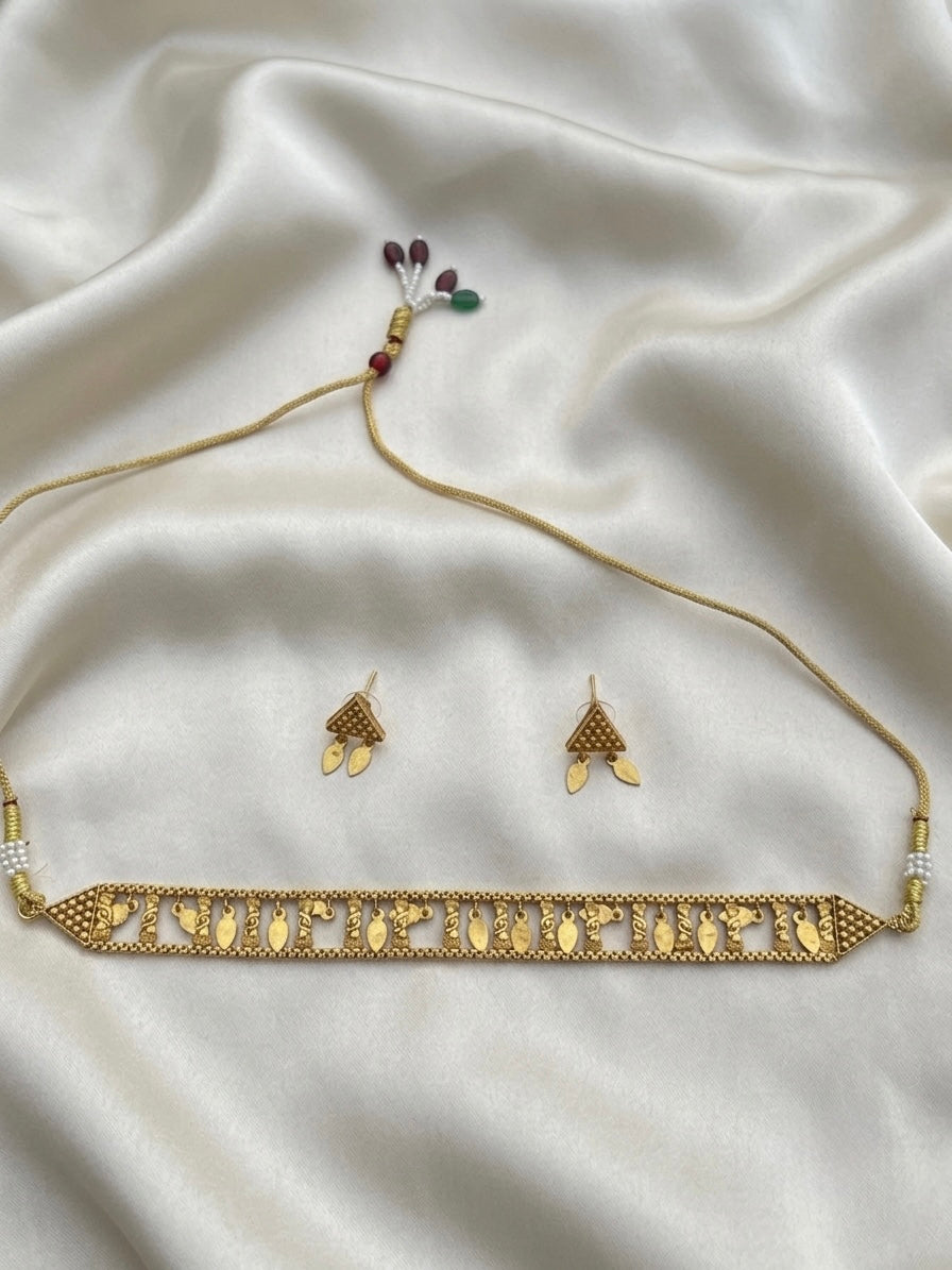 Aisha ilakathali inspired choker