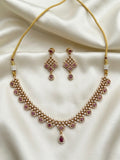 Jia AD stone necklace