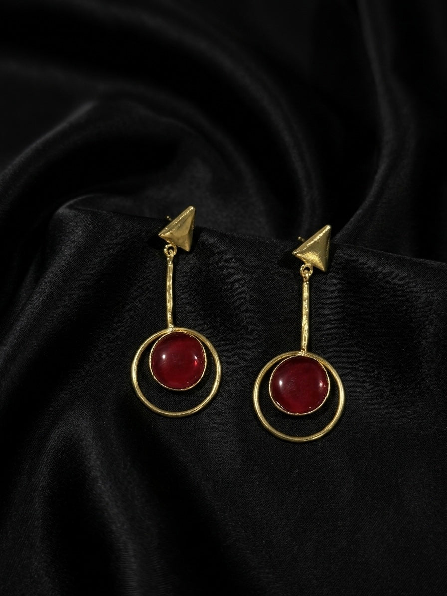 Mira Earring (Red)