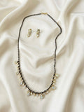 Mangalsuthra Neckpiece and Earrings