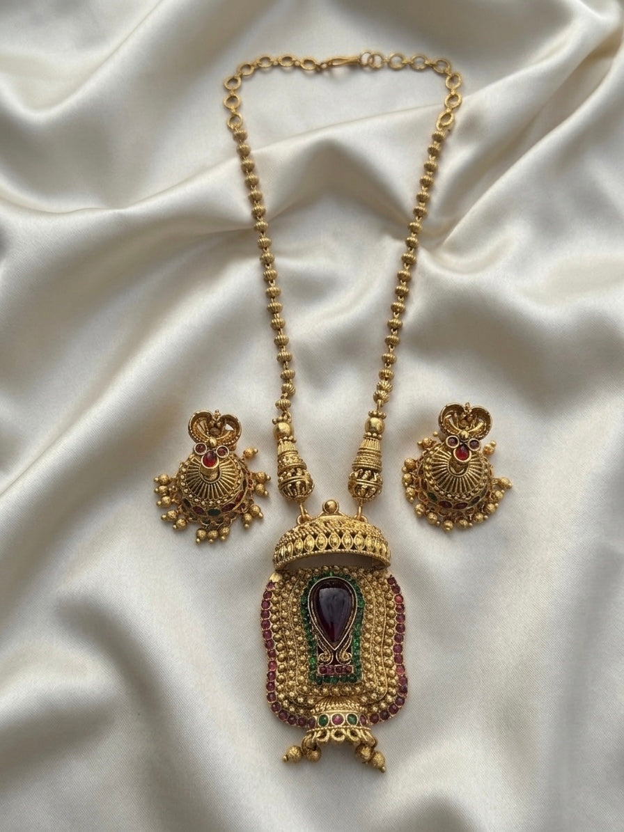 Kirti Thidambu Neckpiece (Multi)