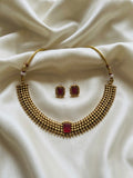 Manasa necklace (Red)
