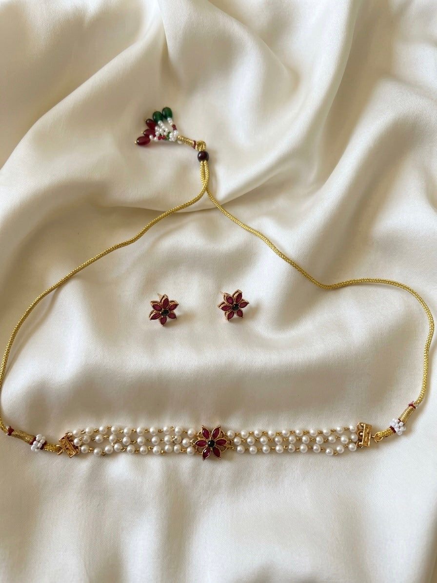3 layer Isha Neckpiece
