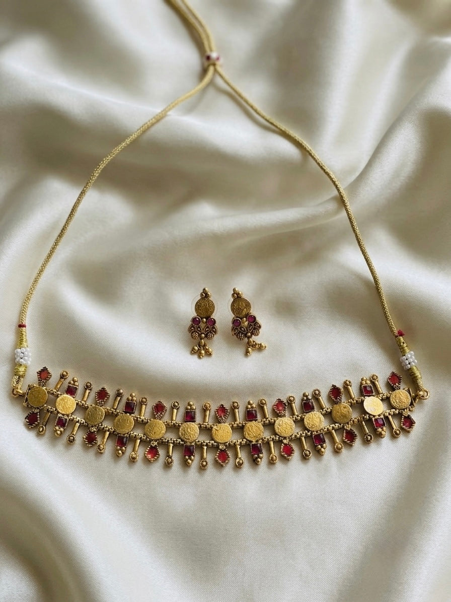 Rithu chocker (Red)