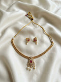 Ayal AD stone Neckpiece