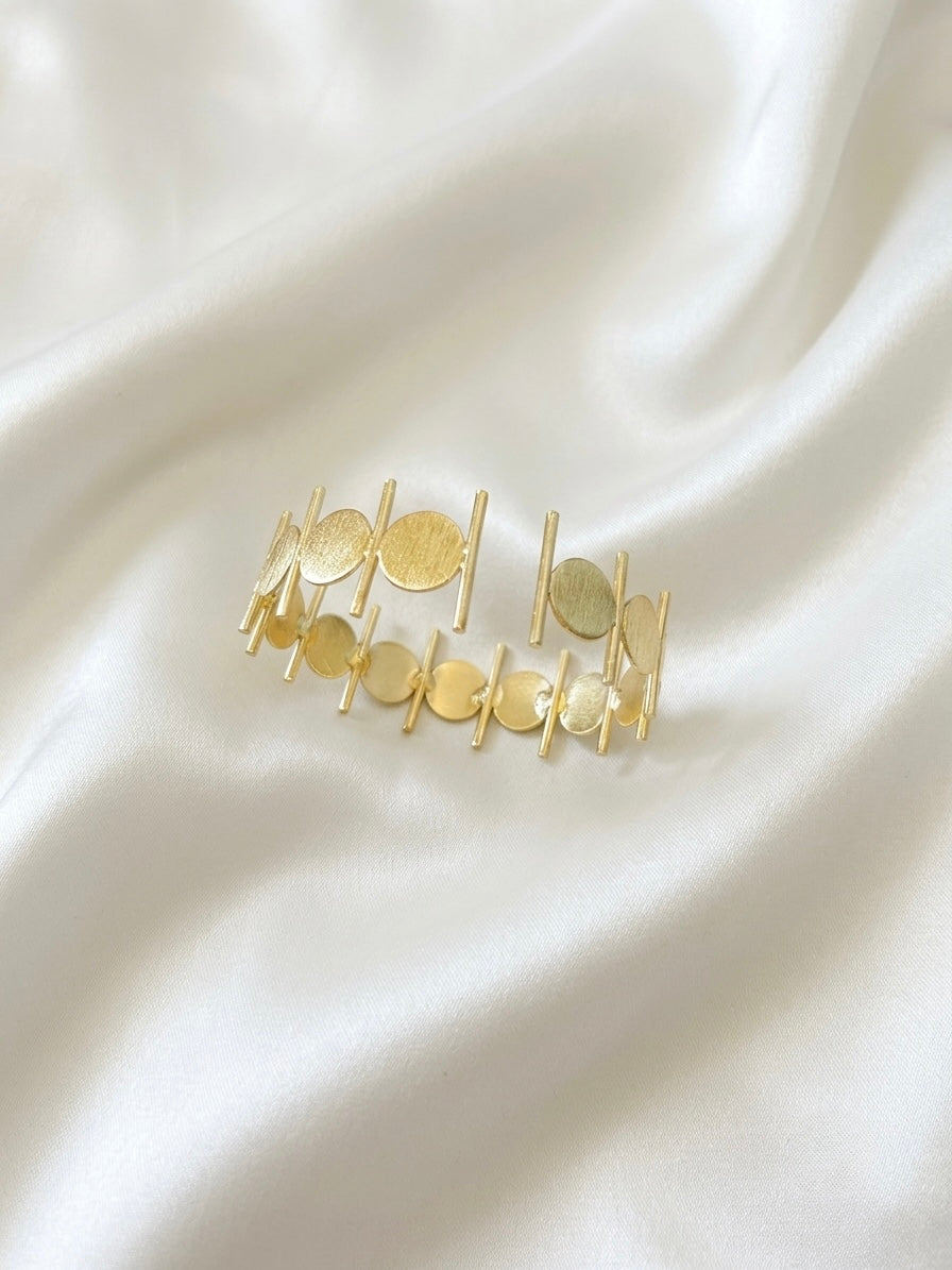 Coin (Kashu) inspired Anika bangle