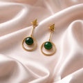 Mira earring (Green)