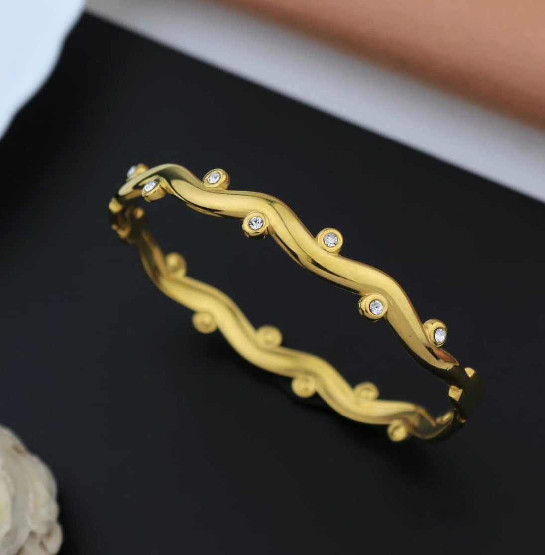 Golden Breeze Bangle