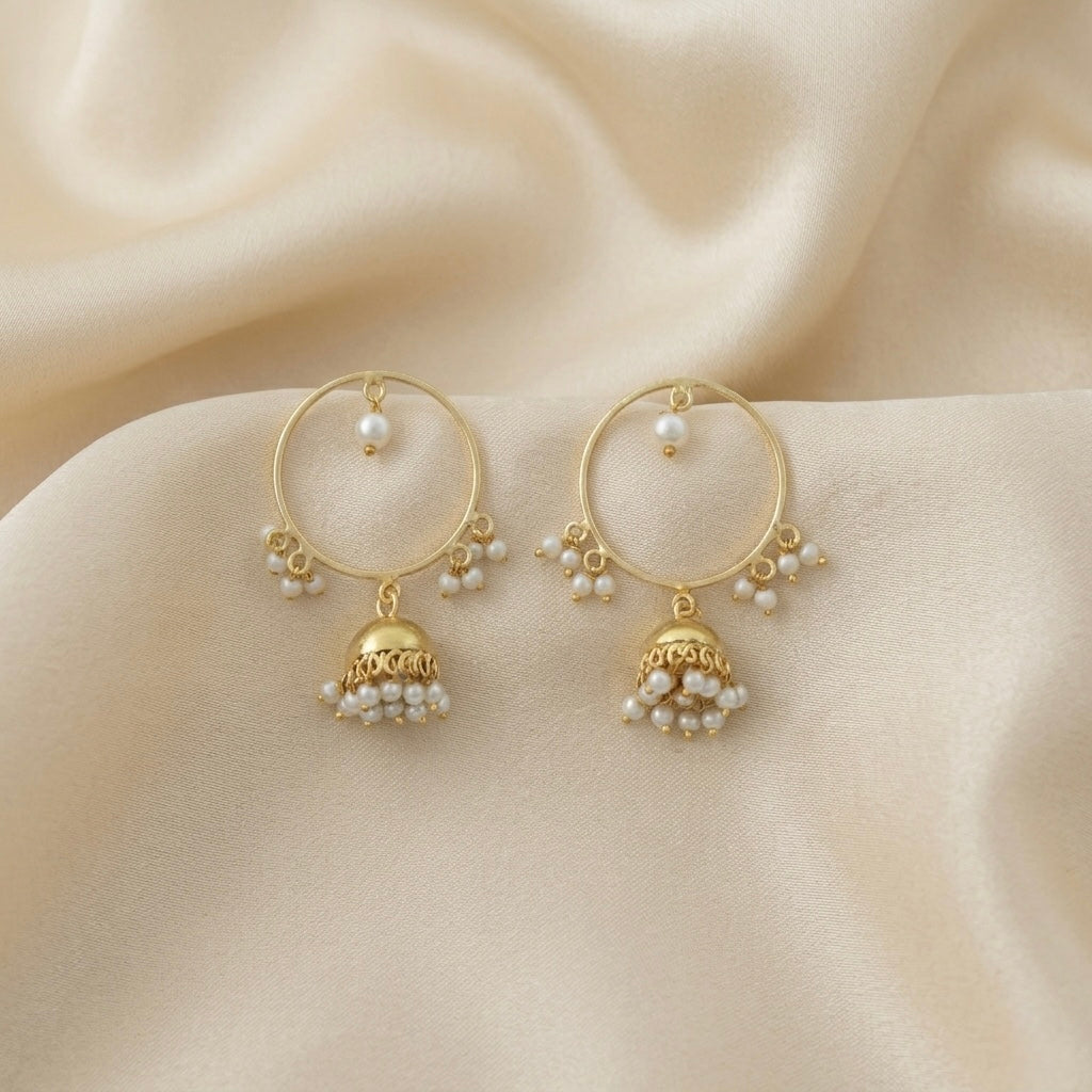 Soorya Hoop Jhumka Earring