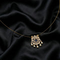 Anamika AD Stone Invisible Neck Chain (Purple)