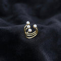 Pearl 3 Layer Ring